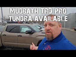 Mudbath TRD Pro available