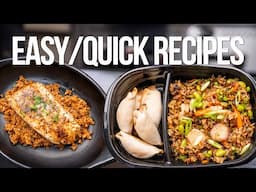 FREEZER TO TABLE IN UNDER 20 MIN - 5 QUICK / EASY / DELICIOUS RECIPES | SAM THE COOKING GUY