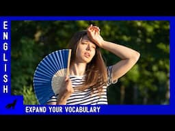 Woman with Fan | English Listening Lesson (Describing Photos)