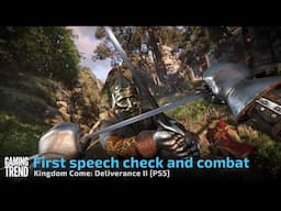 Kingdom Come: Deliverance II - First speech check and enemy combat