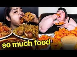 mukbangers eat INSANE amounts...