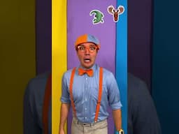 Can YOU guess the animal?! Blippi's Emoji Challenge! #blippi #shorts