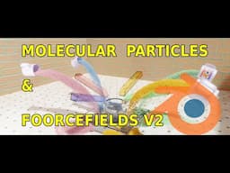 Molecular Particles With Force Fields V2  Blender 3D