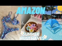 AMAZING AMAZON SUMMER MUST HAVES ☀️ | Summer Needs, Essentials & Finds 2023 + WITH LINKS 🌊✨