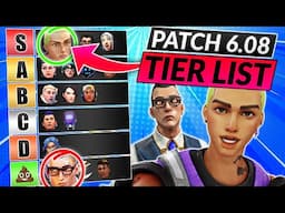 NEW AGENTS TIER LIST for Patch 6.08 - Gekko is 100% BROKEN?! - Valorant Best Agents Guide