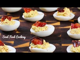 This Deviled Egg Recipe with Candied Bacon Will Change Your Life!