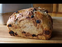 No-Knead Cinnamon Raisin Bread (updated) super easy… no machines