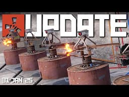 Bow Turrets and Bees?! | Rust Update 31st January 2025