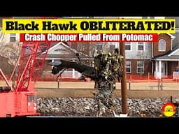 🚨 JUST IN 🚨 OBLITERATED Black Hawk Helicopter Recovered From Potomac! They Had "No Chance"