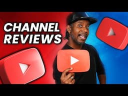 YouTube CHANNEL REVIEWS - Advice and Strategy for Small YouTubers in 2025