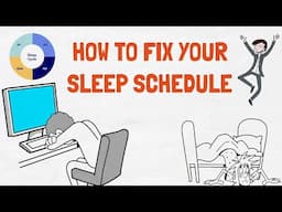 How To Fix Your Sleep Schedule   Reset Your Sleep Pattern (animated)