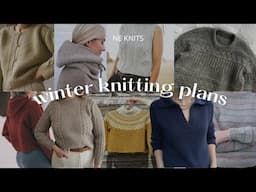 winter 2025 knitting plans and project ideas