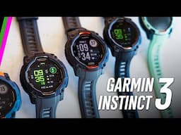 Garmin Instinct 3 Solar and AMOLED! Everything You Need to Know