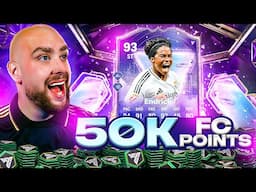 50K FC Points Decides My Team w/ 93 FUTURE STARS ENDRICK!