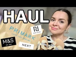 CLOTHES HAUL  / PRIMARK / NEXT / MARKS & SPENCERS / RIVER ISLAND SIZE 12 /14 / NEW IN MY WARDROBE