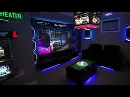 Basement Home Theater / Game Room / Man Cave / Arcade / Video Game - 7.4.4 (Dec 2024 Setup)