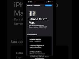 Como Verificar a Data de Compra e Primeira Ativação do Seu iPhone? 📱 #apple #dica #ios #datas