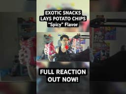 LAYS FROM ANOTHER COUNTRY! #snacks #chips #exotic #tastetest #spicy