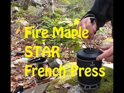 Fire Maple French Press