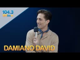 Damiano David talks Solo Career, New Music, and Italian Food with Jon Comouche on 104.3 MYfm