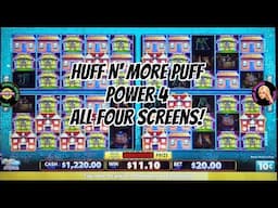 Huff n' More Puff Power 4 - All Four Screens! #hardrocktampa