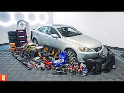 Surprising our SUBSCRIBER with HIS DREAM CAR BUILD! (Full Transformation) 2008 Lexus IS250