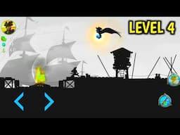 Pirate Arcade Level 4 | Ninja Arashi Like game | Ninja Arashi 2 Gameplay