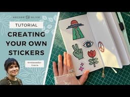 How To Make Stickers For Your Junk Journal | DIY Stickers