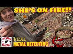 SURPRISE IN THE WOODS METAL DETECTING