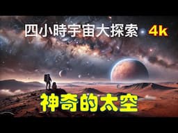 【四小時宇宙大探索】神奇的太空｜為您講述宇宙的種種奇妙知識，還能助您休閒學習、放鬆入夢，不妨試試｜ASMR助眠