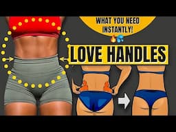 Intense MUFFIN TOP FAT & SIDE ABS~Reduce "LOVE HANDLES" In 15 Min|Days At Home EP 16