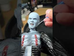 Working on my Screamin’ Pinhead vinyl model from #hellraiser. #scalemodel #clivebarker