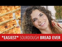 Easy Sourdough Bread (for real the easiest)