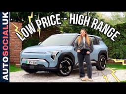 Kia EV3 Review - Affordable Electric SUV with Impressive electric Range! UK 4K