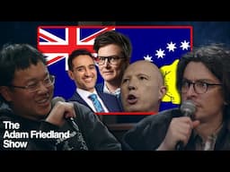 Adam Learns About Australian "Culture" | Aaron Chen on The Adam Friedland Show