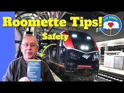 Amtrak Viewliner Roomette Tips | Including Size, Safety and Storage