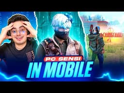 PC Sensi In Mobile 🖥📲| 99.9% Accuracy Player 🗿| Family Not Allow 😢 To Play Free Fire ❌️