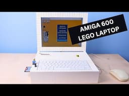 LEGO Commodore Amiga 600 Laptop - Complete