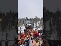 Après-Ski Vibes in Mammoth Lakes, California