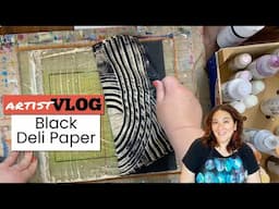 Black Deli Paper!!! - Artist Vlog 68