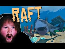 ⁣Caseoh Plays Raft In HARD MODE