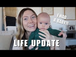 LIFE UPDATE 2025 | I HAD A BABY, PUPPIES ARE HERE, 2025 BREEDING PROGRAM UPDATES