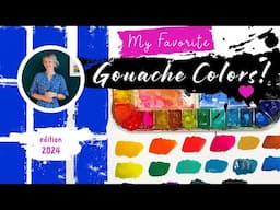 How to Choose Gouache Colors: My Current Palette & Favorite Shades