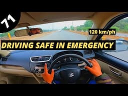 Highway पे Emergency Car Driving कैसे करें | Highway Driving | Blogocars