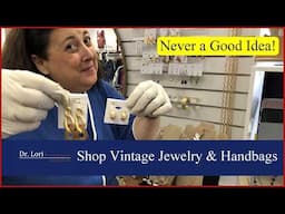 Missing Tag? Shopping Costume Jewelry, Vintage Handbags, Designer Clothes - Thrift with Dr. Lori