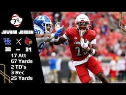 Jawhar Jordan (Louisville RB) vs Kentucky (2023)