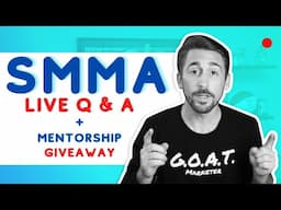 Marketing Agency LIVE Q & A + Mentorship Giveaway!