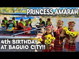 PRINCESS AMARAH'S 4th BIRTHDAY AT BAGUIO CITY | BURNHAM PARK | SM BAGUIO | GOOD TASTE RESTAURANT