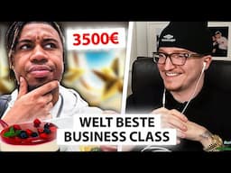 Reaktion auf "DIE BESTE BUSINESS CLASS DER WELT!✈️💸" | Live - Reaktion