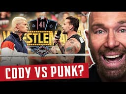 CM PUNK VS CODY RHODES AT WRESTLEMANIA 41 (WWE RAW Hot Takes)